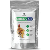 Pivotal Chick’n Aid bottle front promotes hydration support for poultry.