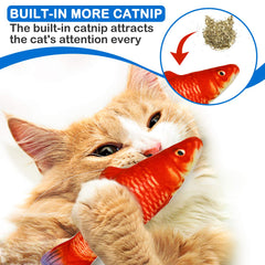 PJLJY double-seam durable cat chew toy for long-lasting use.