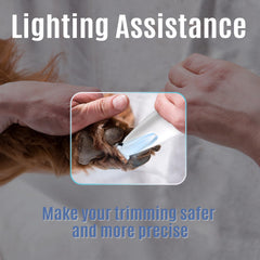 Pjordo trimmer operates quietly to reduce pet stress.