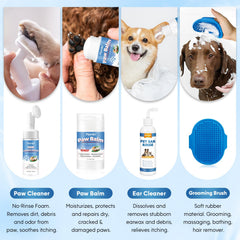Pjordo Grooming Glove Wipes quickly lift dirt and odors for a shiny coat.