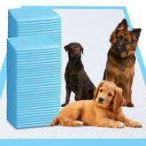 PJYRTOQ XXXL puppy pad packaged front showing large leak-proof design