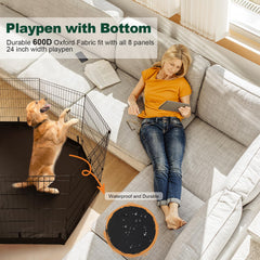 PJYuCien bottom pad waterproof 600D Oxford protects floors.