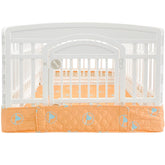 PJYuCien playpen bottom mat 36in setup for stable, clean play area.