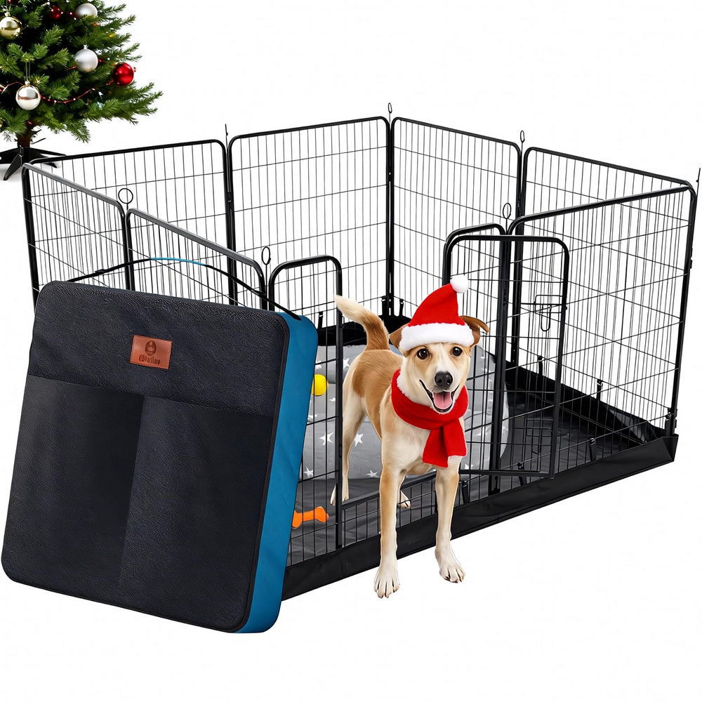 PJYuCien dog playpen storage bag keeps panels organized during travel