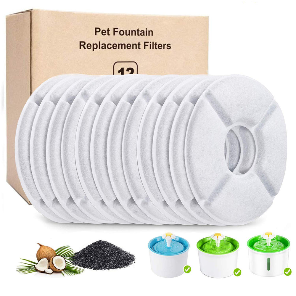 PK.ZTopia cat fountain filters close-up reveals multi-layer protection for clean-tasting water