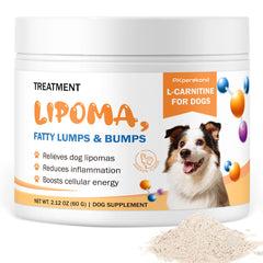 PKperekond dog lipoma treatment bottle highlights fat metabolism support for more comfortable movement.