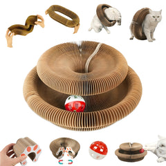 Planatex Kitty Curlz Magic Organ bell ball engages curiosity with sound-driven play.