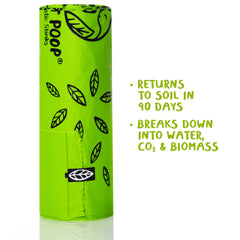 Planet Poop swivel-bin for dog waste enables convenient disposal