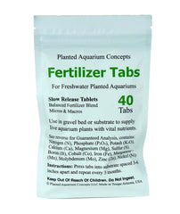 Planted Aquarium Concepts 40-count packaging shown for organized, long-lasting supply.
