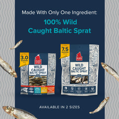 PLATO grain-free sprat treats provide a simple single-ingredient option.