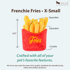 P.L.A.Y. squeaker fries detachables close-up for 3‑in‑1 play