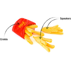 P.L.A.Y. plush toy crinkle container detail with engaging sounds