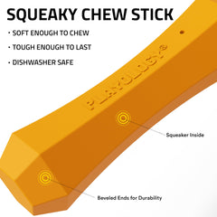 Playology Encapsiscent scented chew toy highlighting long-lasting cheddar aroma for sniff-and-chew play