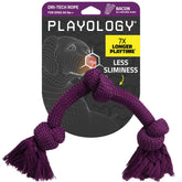 Playology Dri-Tech rope toy in action for durable tug-of-war play.
