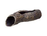 Plecoceramics Pleco Cave scapelog provides natural shelter in aquariums.