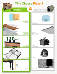 PLEKER heated-cat-house entry foyer reveals dual-room layout and warmth transition area