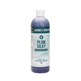 Nature's Specialties Plum Silky bottle front showing ultra-concentrated formula for up to 3 gallons
