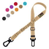 Plutus Pet dog seat belt with carabiner clip secures your pet during car rides