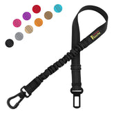 Plutus Pet dog seatbelt carabiner clip secures harness for safer car rides