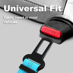 Plutus Pet dog seatbelt elastic-bungee softens movement for smoother rides.
