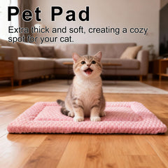 Pobopobo dog bed mat canvas-side keeps pets cool and comfortable.