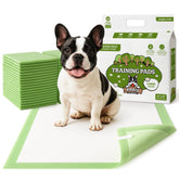 Pogi's Dog Pads top view shows a large 24x24 inch surface for easy potty training