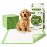 Pogi's Potty Pads XL top-layer closeup shows bamboo fiber softness for large dogs.