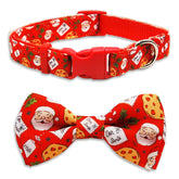 Pohshido Christmas dog collar with adjustable fit.