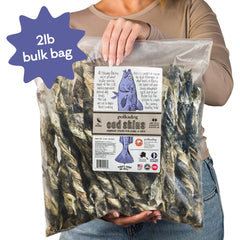 Polkadog Cod Skins handcrafted USA kitchen image: artisanal, small-batch processing for quality.