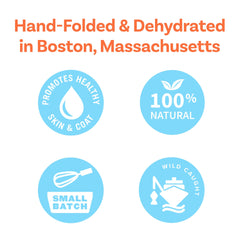 Polkadog Crunchy Haddock Skins crisps illustrate high value training rewards for motivated dogs.