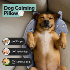 POMESEA swan-shape calming pillow offers gentle body support for dogs and kids.