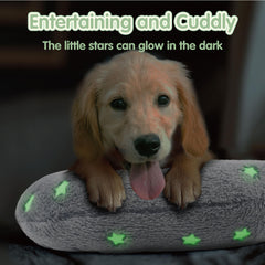 POMESEA u-shape-neck-support provides ergonomic comfort for pets during sleep.