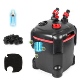 PONDFORSE 172GPH external filter front view improving freshwater water circulation