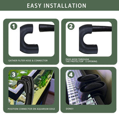 PoolTechX rim connector for Fluval fx2 enhances canister seal and maintenance ease.