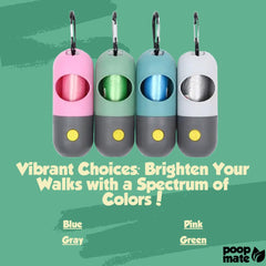 Poop Mate bag refill contains 15 bags for mess-free walks