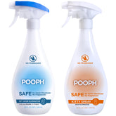 POOPH bottle-front-2x32oz demonstrates fragrance-free odor control for homes.