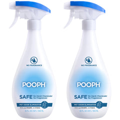 POOPH odor eliminator 32oz spray bottle removing pet odors from home