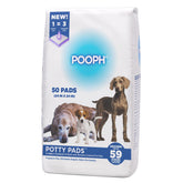 POOPH Potty Pad demonstrates 59oz absorbency for dry floors and less tracking