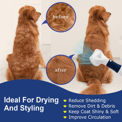 POPET 3-in-1 dryer delivers quick small-pet drying after baths.