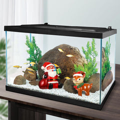 POPETPOP Christmas aquarium reindeer adds seasonal charm to your tank.