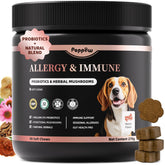 Poppaw allergy chews packaging for easy daily allergy support.