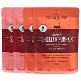 Portland Pet Food Company cat pouch chicken-1—protein-rich meal for picky eaters.
