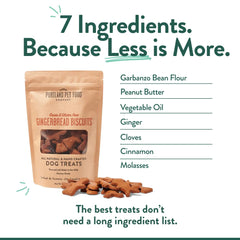 Portland Pet Food Company gingerbread treats ingredients and flavors for picky eaters