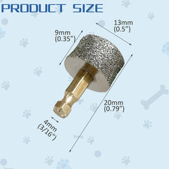 Posinda diamond-coated wheels demonstrate Casfuy compatibility for versatile grooming