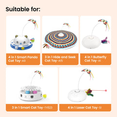 Potaroma butterfly refill ready to attach to the Hide and Seek toy for renewed fun.