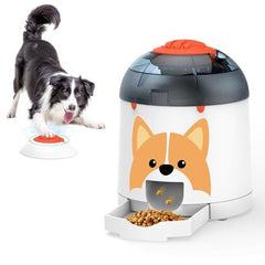 Potaroma dog puzzle feeder toy front view for mental stimulation and interactive play.