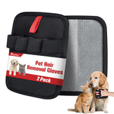 Poutilor pet hair removal glove with grip design offers easy control and fur pickup.