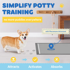 Powools 6-layer absorbent pad detail highlighting rapid gel formation and moisture locking.