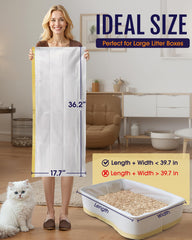 Powools drawstring closure on litter bag for secure disposal