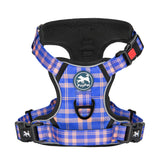 PoyPet No Pull Harness front view with front D-ring for easier, controlled walks